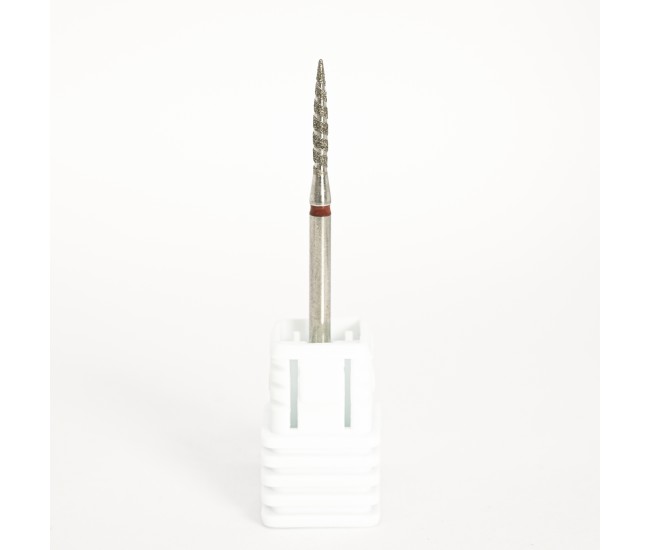 DIAMOND DRILL BIT – TORNADO FLAME bit | 1.5 mm 200-230 GRIT |900030- Nail & Eyelash Paradise